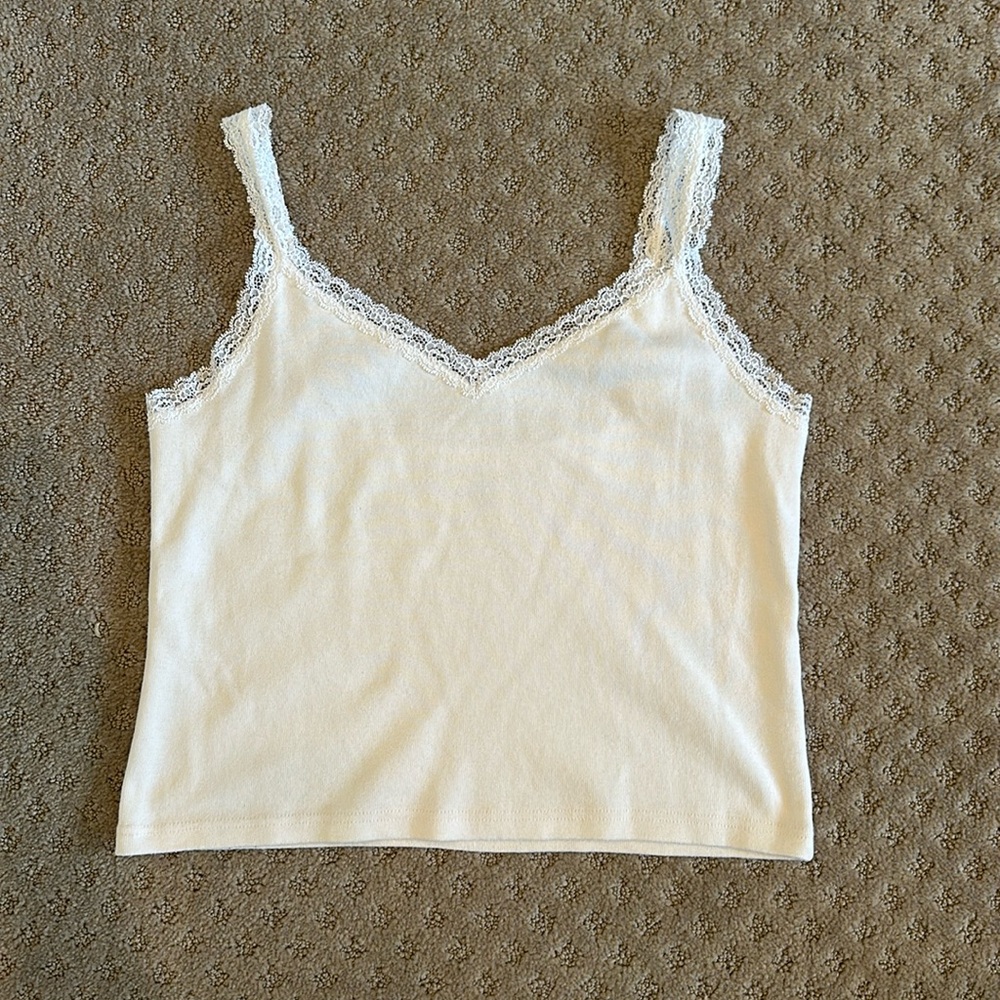 Brandy Melville cream tank camisole